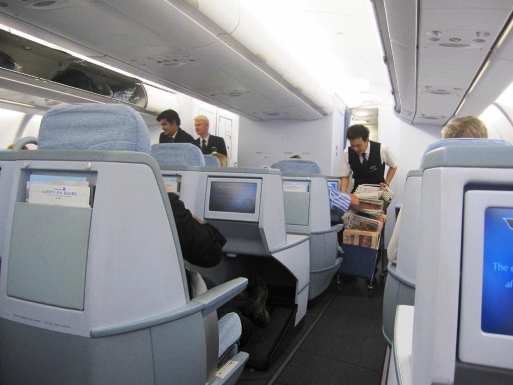 Finnair's new Business Class between Helsinki and Bangkok - 6