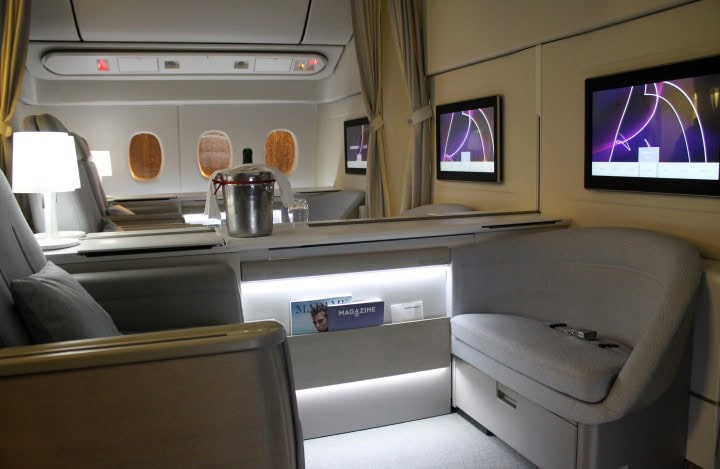 Air France har indviet sin nye første klasse, La Première - i Asiens højeste pariserhjul - Læs BusinessClass test af det nye La Première! - 1