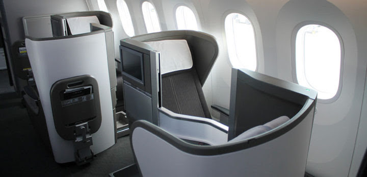 De bästa säten i business class som erbjuder mest avskildhet - 5