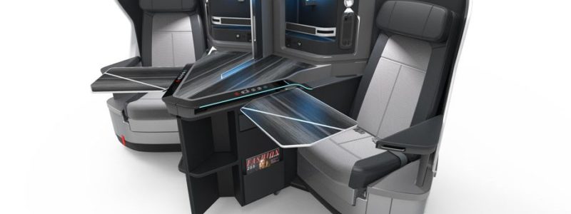Her er KLMs nye businessclass sete ombord på Boeing 787 Dreamliner