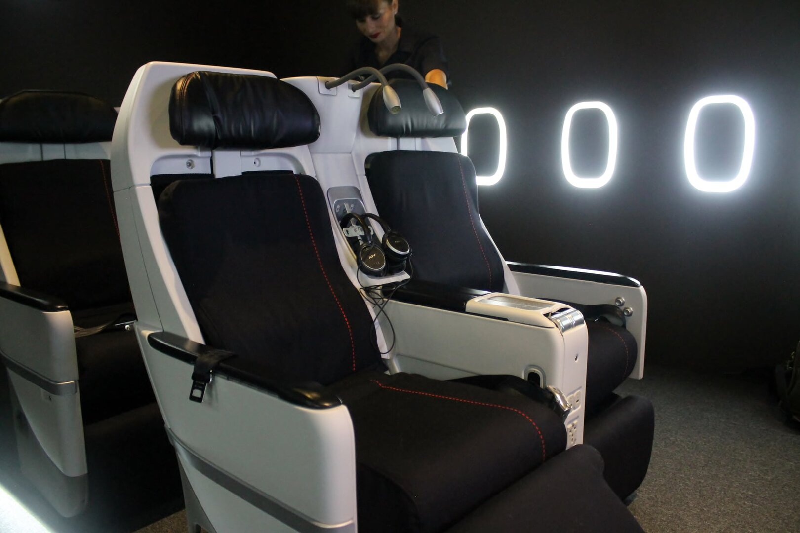 En första titt på Air France nya långdistansstolar