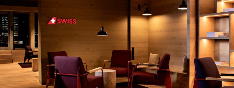 SWISS åpner ny Alpine Lounge på Zürich flyplass