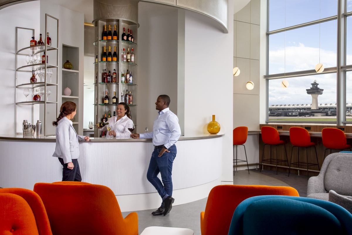Air France inagurates revamped lounge at Washington airport - 1