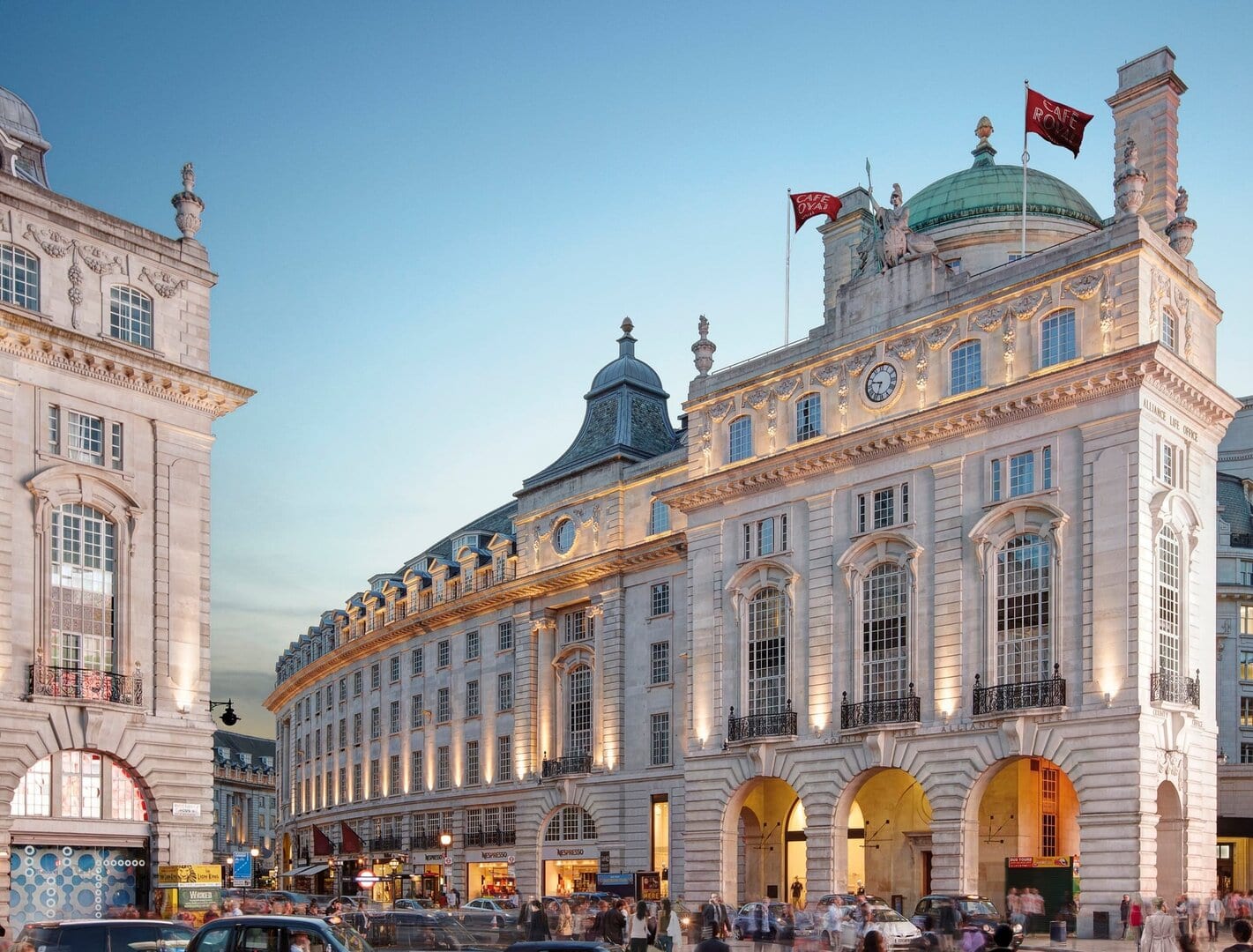 London's Hotel Café Royal Unveils Spectacular New lobby