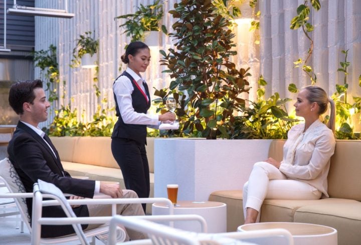 Qantas nye lounge i Perth har full fokus på velvære - 2