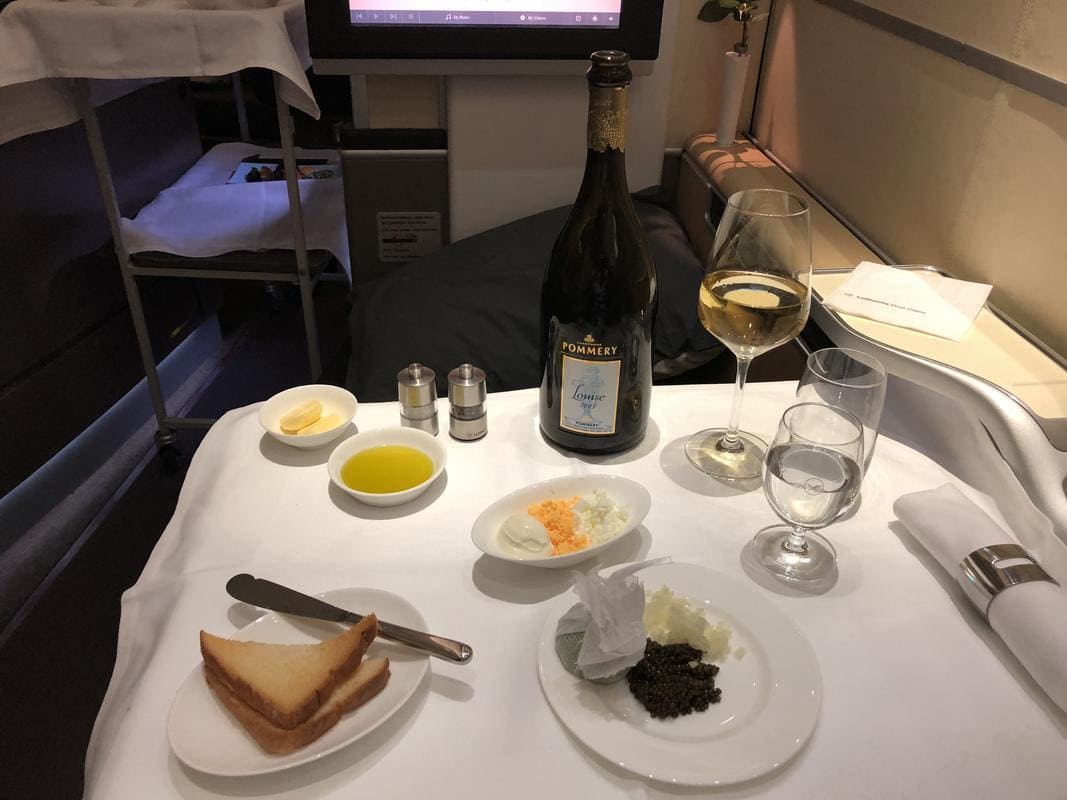 User review: Lufthansa First, Frankfurt - Tokyo