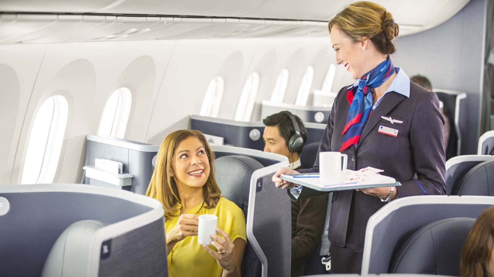 Airline review Beverages - American Airlines - 0