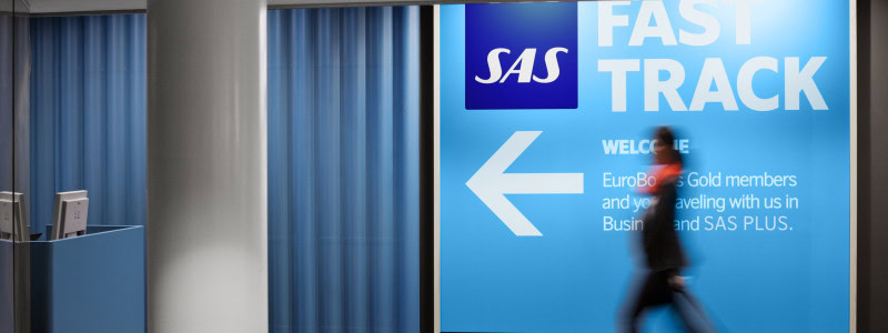 Stora ändringar hos SAS vad gäller lounger och fast track