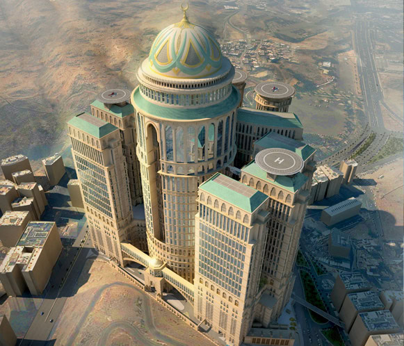 Verdens største hotell bygges nå i Saudi-Arabia - med 10.000 hotellrom - 2