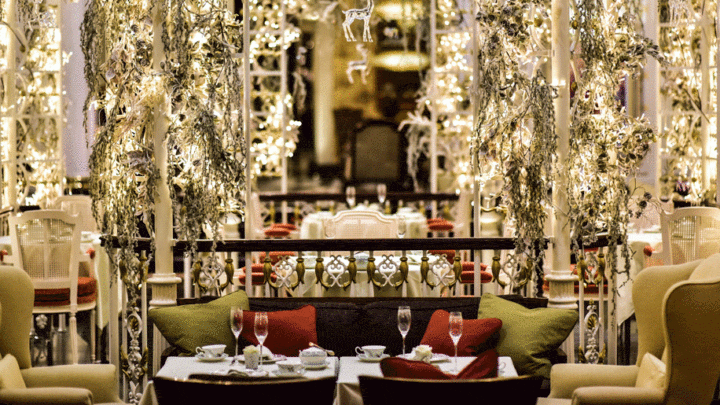 The Savoy London's “frozen fantasia”