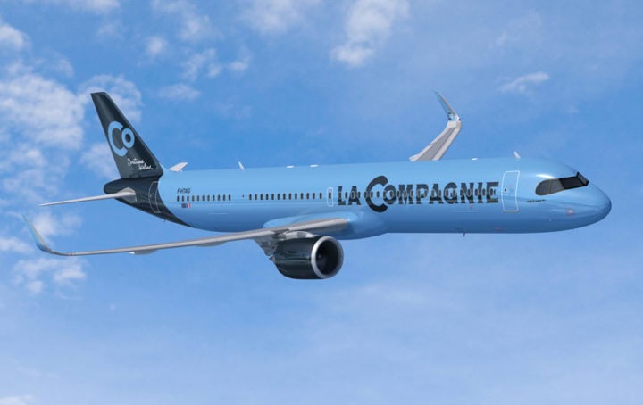 La Compagnie utvider flåten med Airbus A321neo