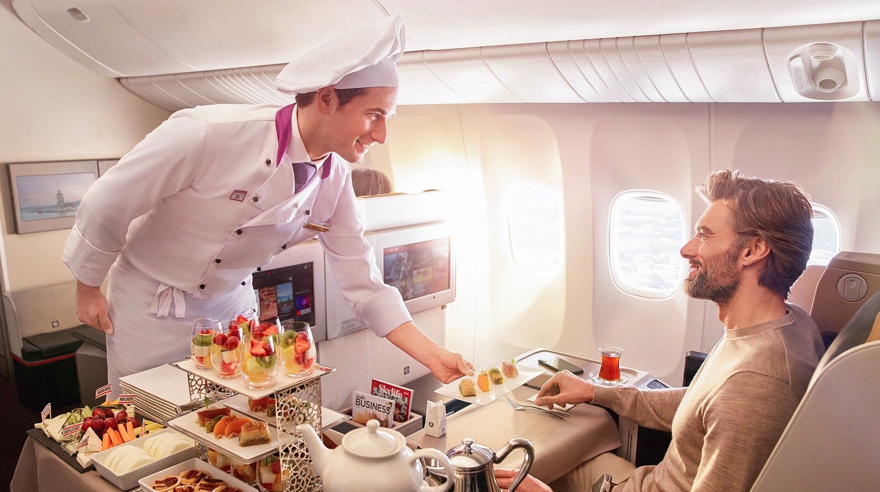 Airlines Articles - Airline Cuisine - the Best Celebrity Menus and Flying Chefs