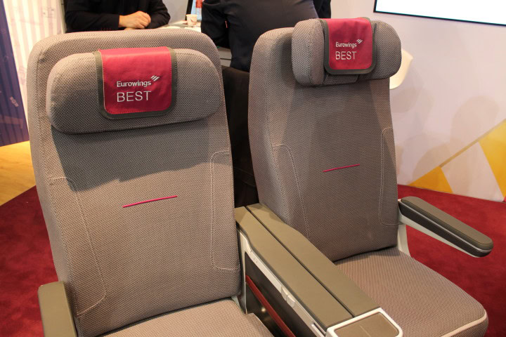 Lufthansas datterselskab Eurowings starter langrutetrafik - Test af det nye Eurowings Best-sæde - 2