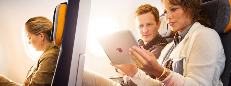 Lufthansa erbjuder snart wifi också på kortare flygresor