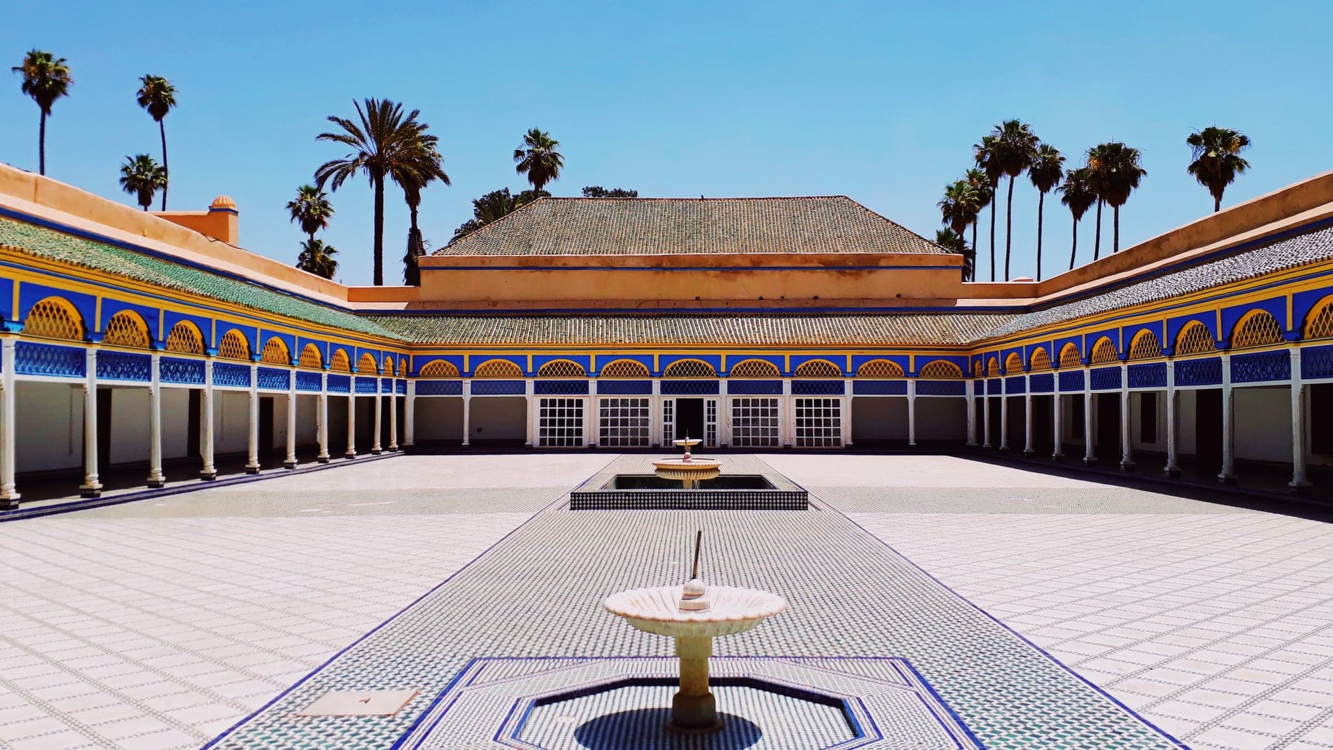 Bahia palace. 