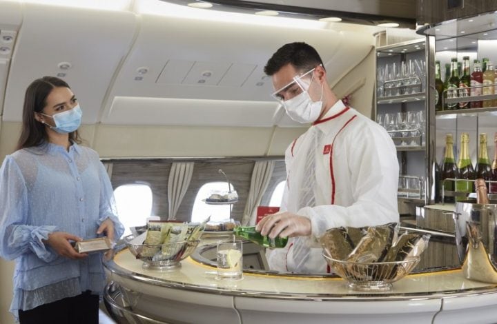Emirates gjenopptar lounge og dusjspa ombord på sine A380 - 1