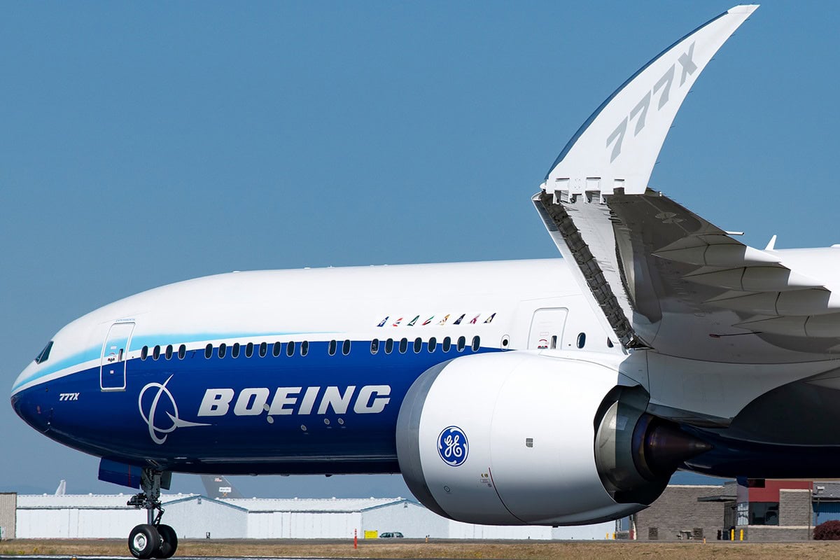 The Boeing B777X sets an entirely new standard