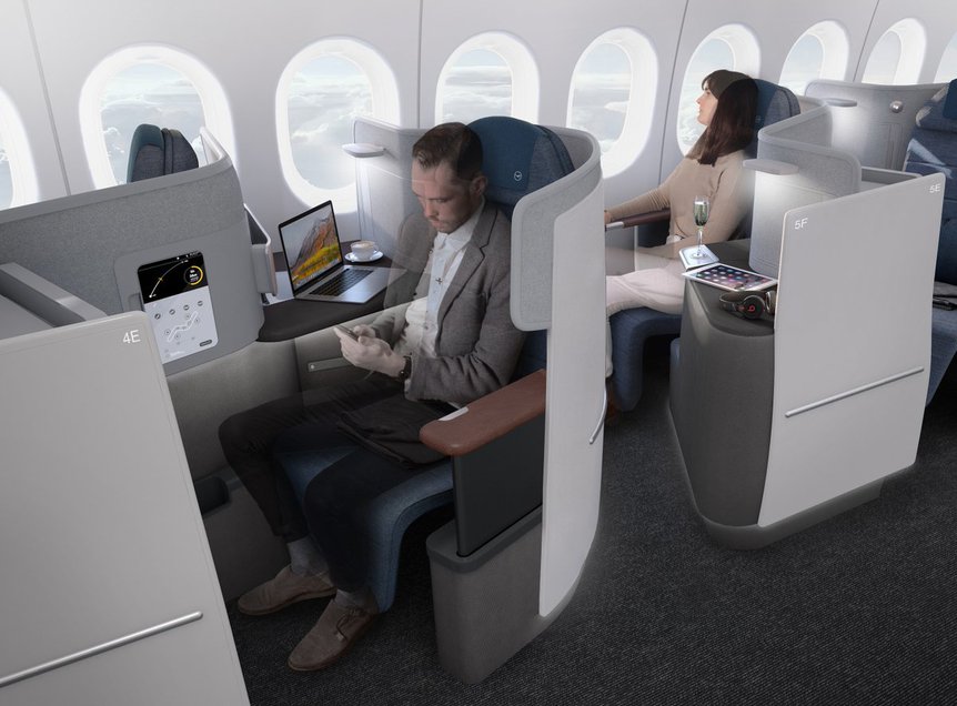 Lufthansa Reveals Images Of New Business Class Seat
