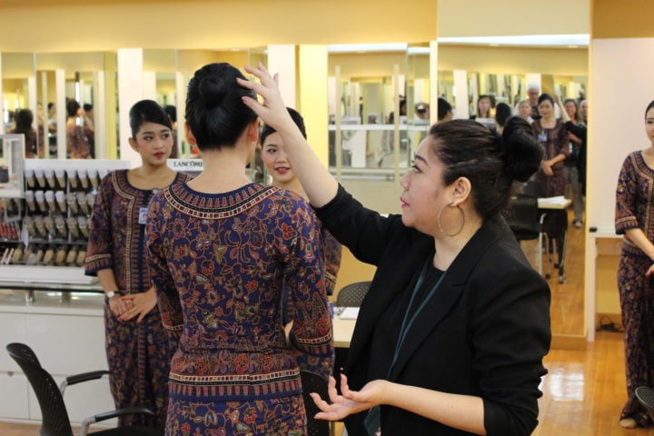 BusinessClass Exclusive: Behind the scenes at the Singapore Airlines Training Centre - Hair and make-up - 3