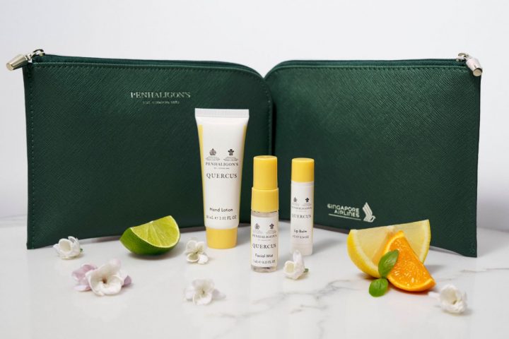 Singapore Airlines confirms amenity kit in Business Class