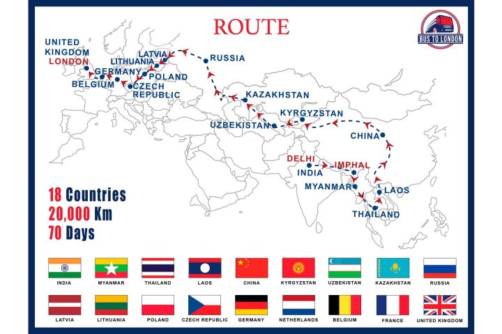 Snart kan du reise med buss mellom London og Delhi - 4