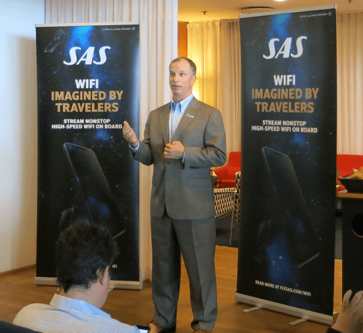 SAS lanserar höghastighets-wifi som första flygbolag i Norden - 1