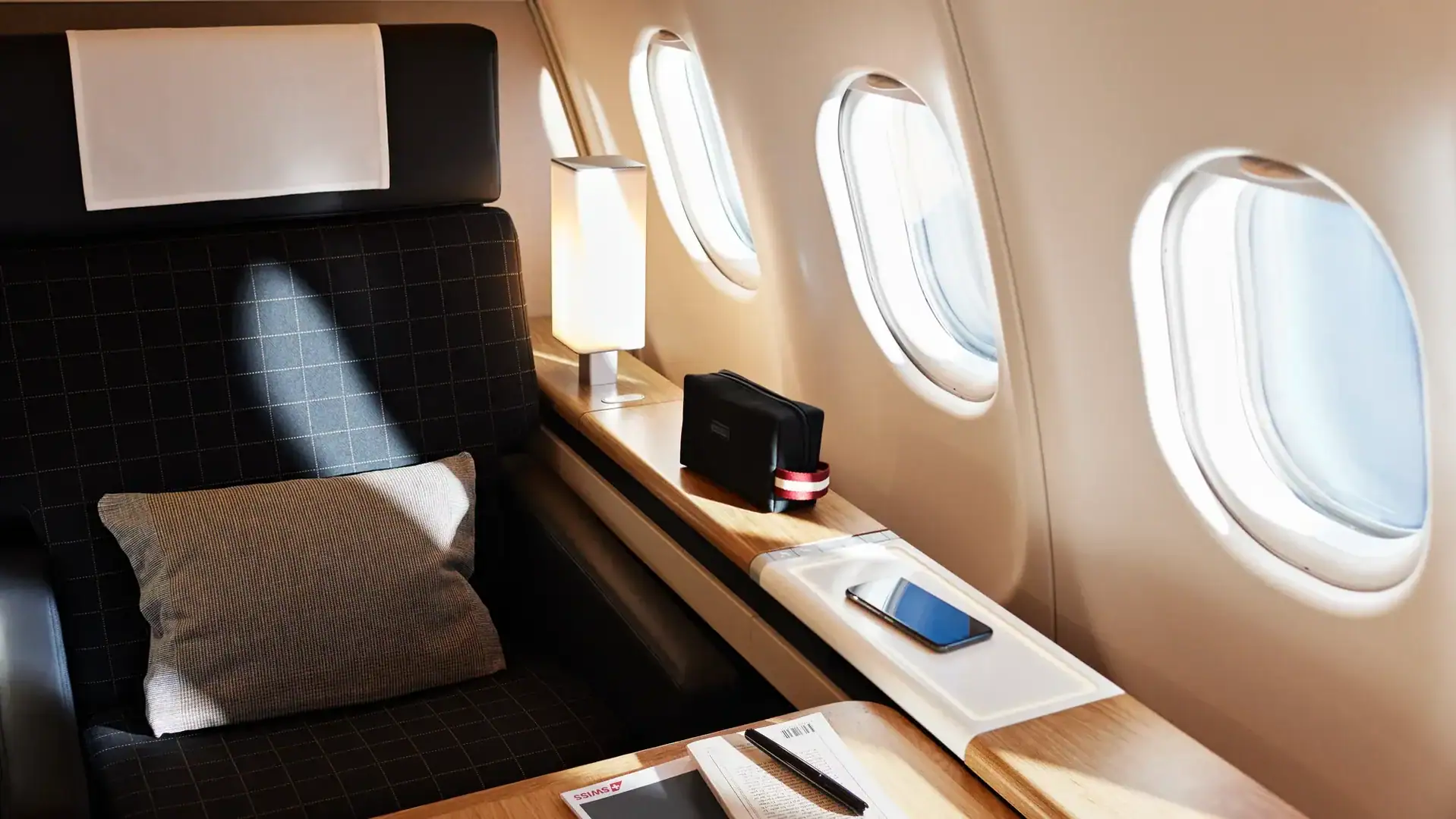 swisss first class seat