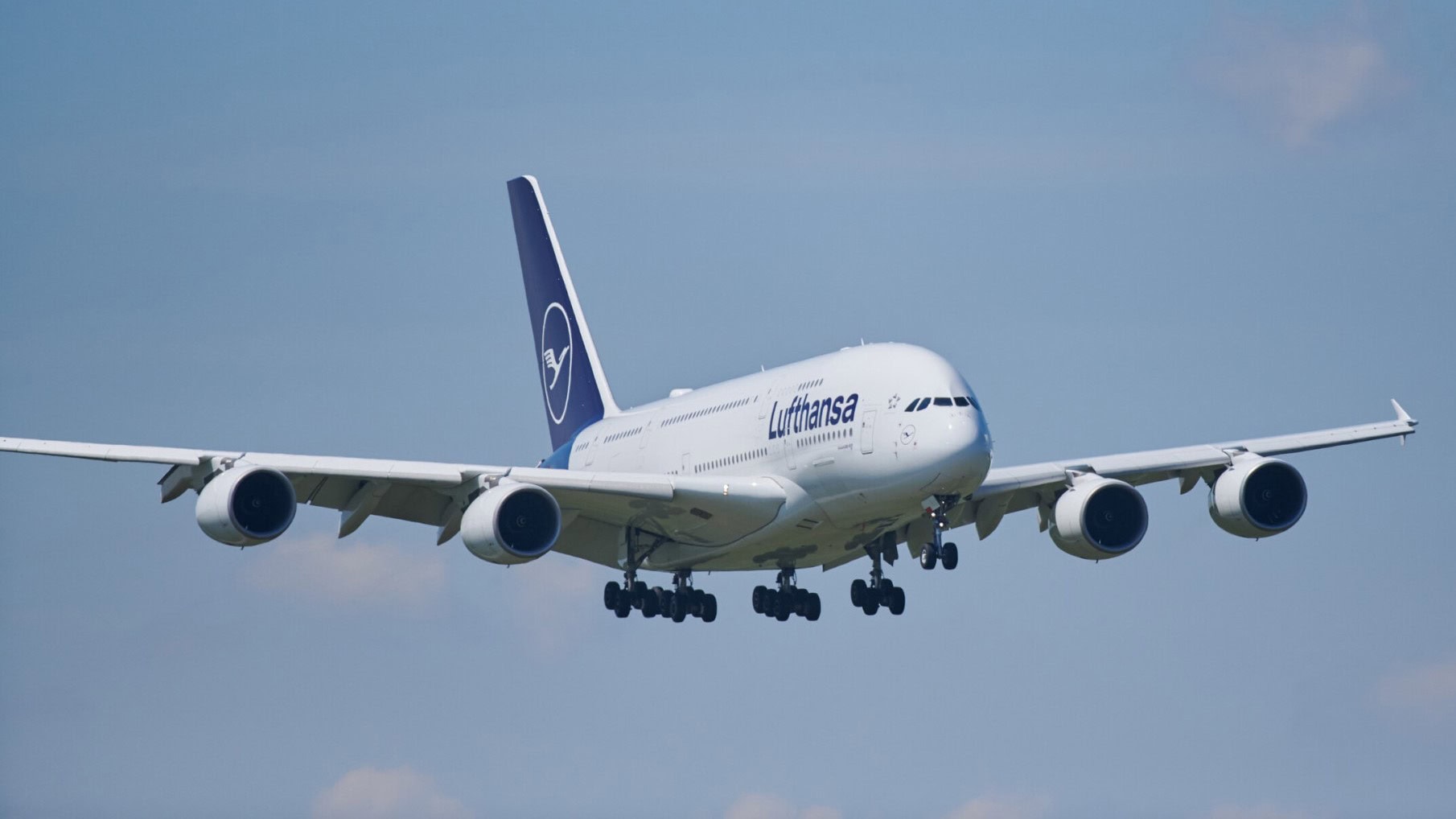 Lufthansa - No Allegris on the A380