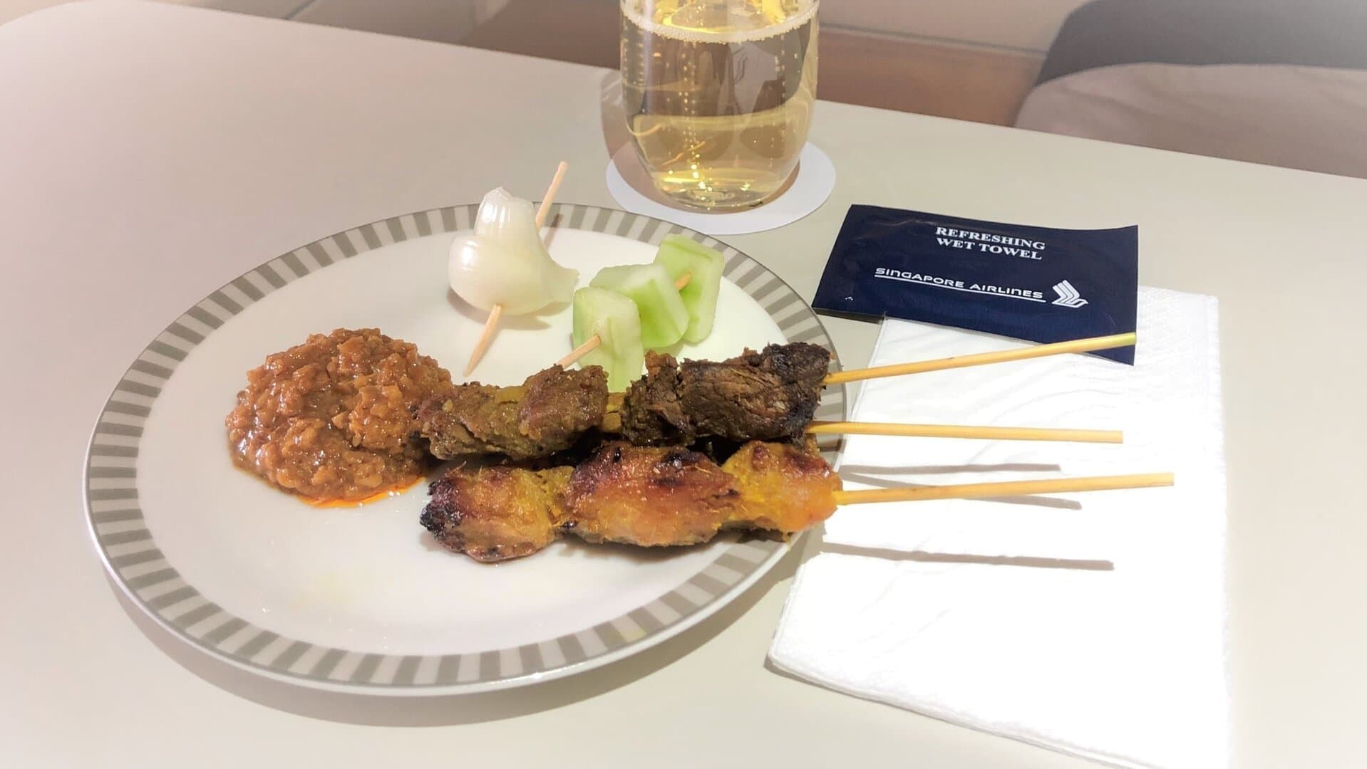 Airline review Cuisine - Singapore Airlines - 7
