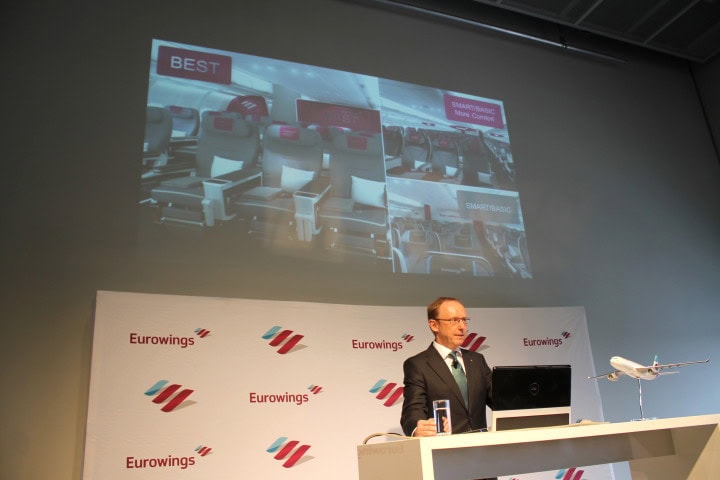 Lufthansas datterselskab Eurowings starter langrutetrafik