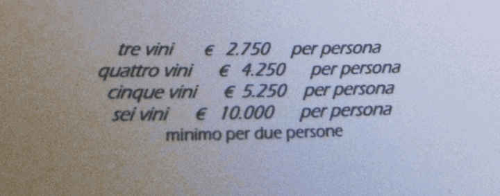 Enoteca Pinchiorri, från vinbar till tre stjärnig restaurang - 2
