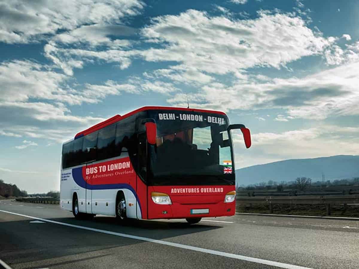Now you can travel on the world's longest bus journey between London to Delhi
