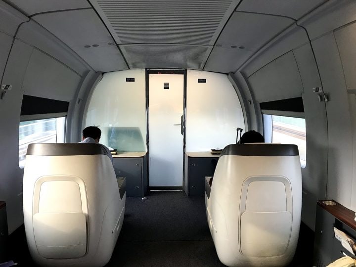 Business Class har testat höghastighetståget i Kina - 5