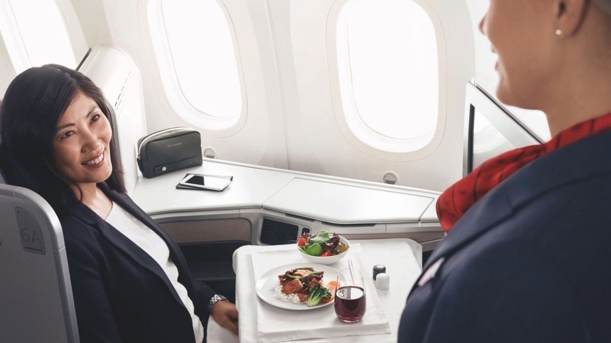 Airline review Cuisine - Air Canada - 1
