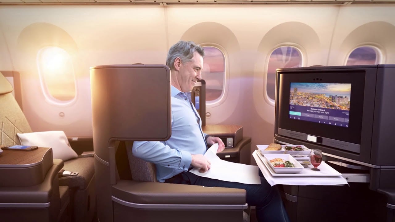 Airline review Cuisine - EL AL Israel Airlines - 0