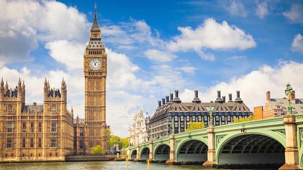 The Elizabeth Tower and the big ben