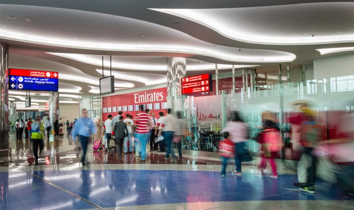 Dubai International er verdens mest travle lufthavn