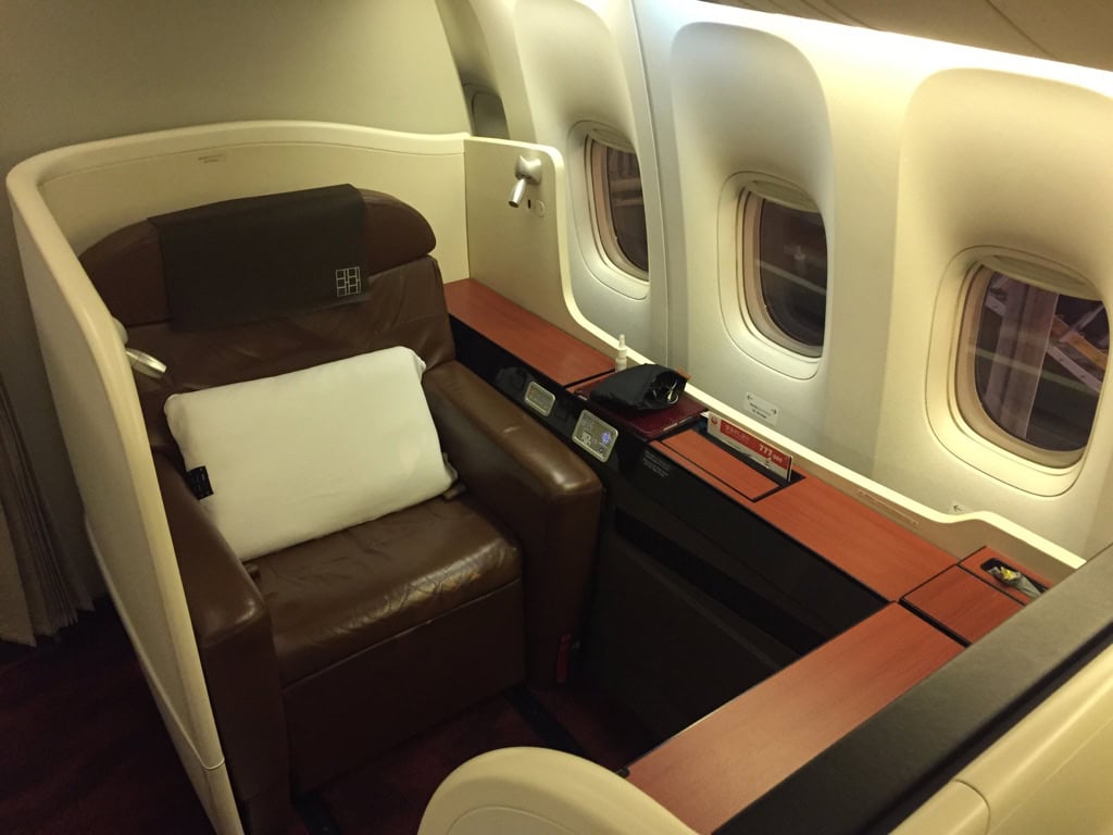 Medlemsanmeldelse: 96 timer, 23.534 miles, 1 hotellnatt, 3 long-haul First Class, 2 short-haul Business class