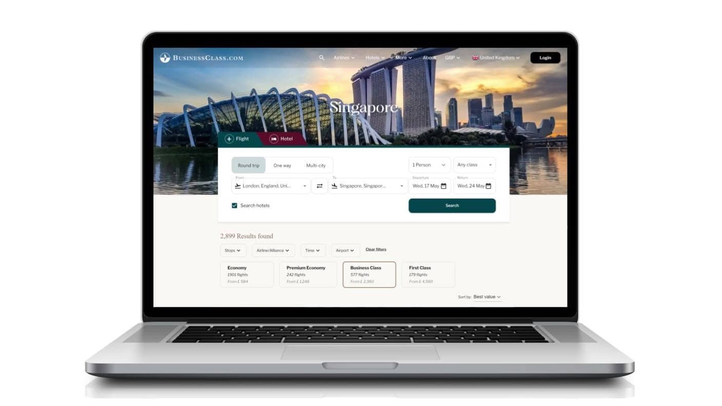 Lifestyle News - Businessclass Celebrates with Website Refresh