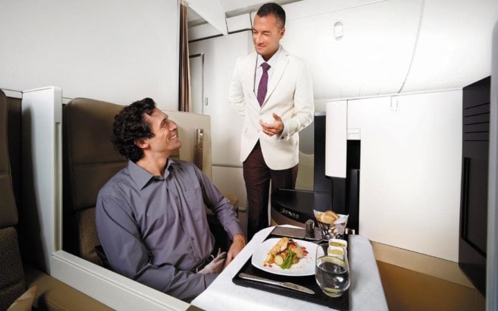 Fina viner på första klass - vilka flygbolag serverar de bästa vinerna? - Etihad