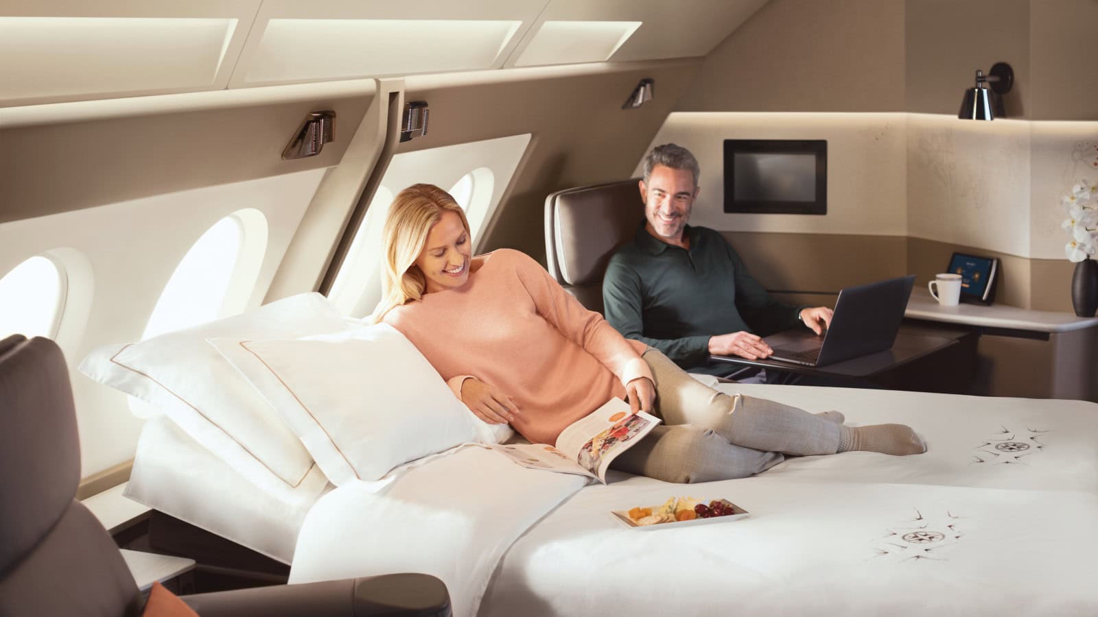 Airline review Cabin & Seat - Singapore Airlines - 2