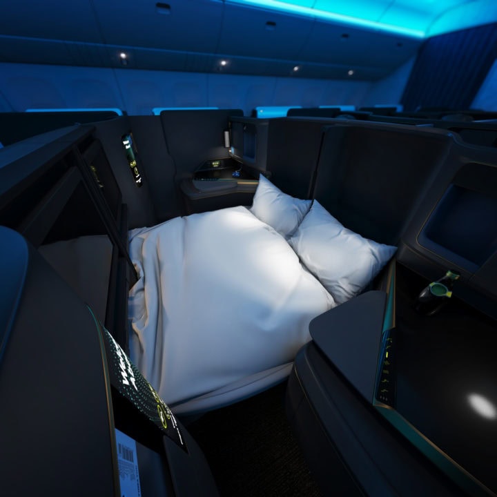 Boeing Unveils New Business Class Seat - 1