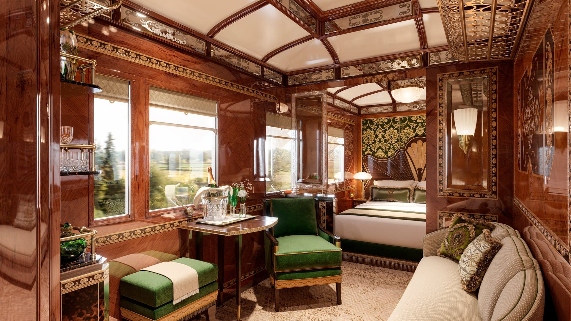 Tre nya sviter lanseras ombord Venice Simplon Orient Express under 2020