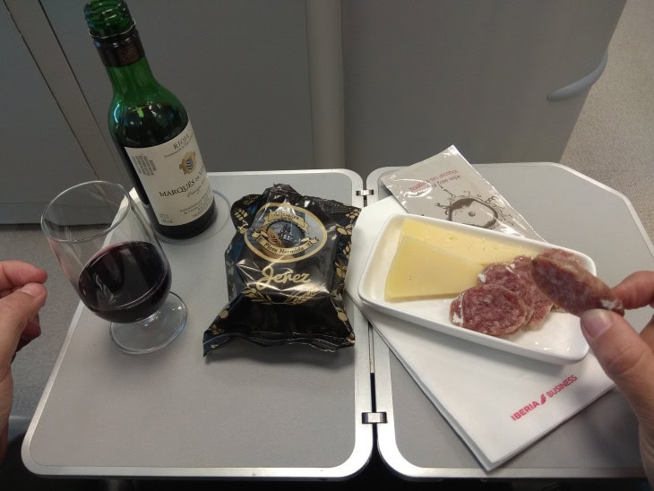 Spanish "Tapas" on Iberia Flights