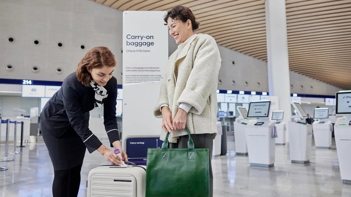 Finnair asks passengers for their weight!