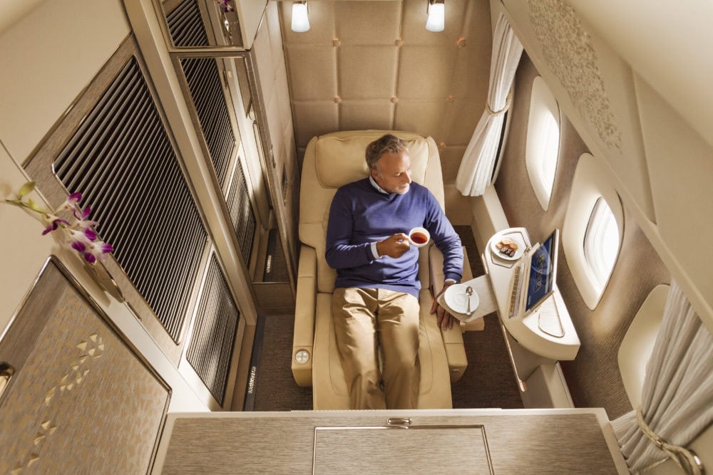 Emirates unveils new “Game Changing” First Class Suite - 1