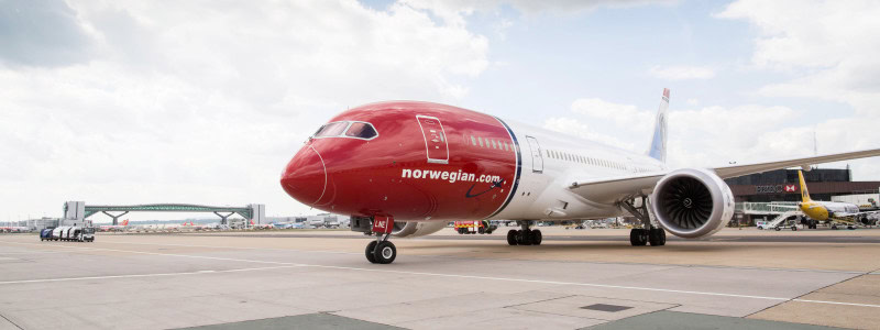 Norwegian introduces free Wi-Fi on intercontinental flights