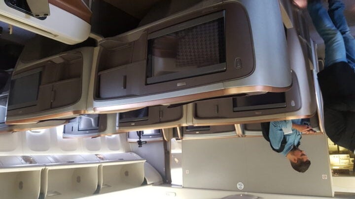 Premiär för Singapore Airlines med First Class från Kastrup i dag - 5