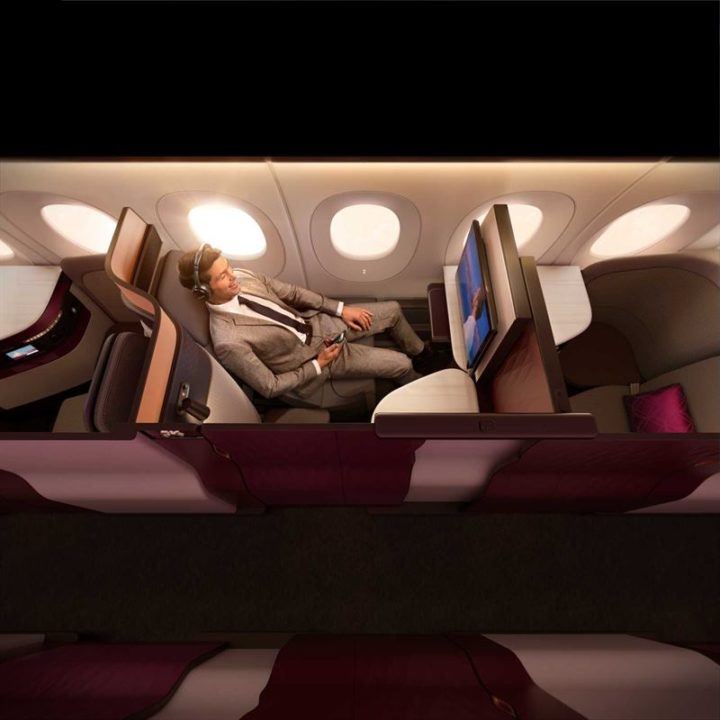Qatar Airways med Business Class Qsuite till Köpenhamn - 2