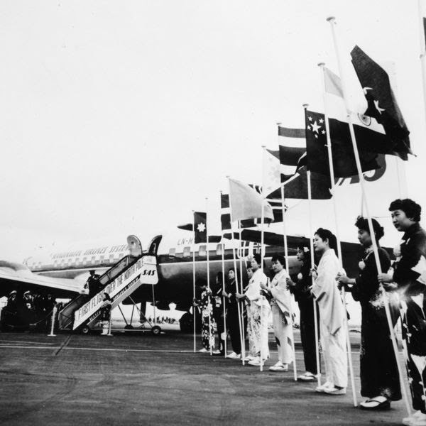 SAS-ruten fra København til Tokyo over Nordpolen fyller 60 år - 2